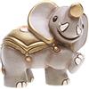 THUN - Statuina Presepe Elefante - Decorazioni Natale Casa - Linea Presepe Classico - Ceramica - 7 h cm