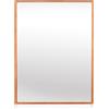 Elegance by Casa Chic - Specchio da Parete Grande in Metallo - 90 x 60cm - Metallo Placcato - Oro Rosa