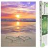DCIDBEI Diamante Quadrato Diamond Painting Pietre Quadrate 40x50 cm kit Punto Croce Paesaggio di Mare Tramonto Adulti Pittura con Numeri Adesivi Unità di Diamanti 5d Amore da Spiaggia Puzzle Perline