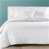 Caleffi Piumino Letto Morfeo Bianco - Singolo, Piazza e Mezza o Matrimoniale - Microfibra 300 g/m² - Anallergico, Traspirante e Lavabile (Matrimoniale)