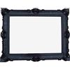 Generisch Cornice gotica dorata, 50 x 70 cm, 70 x 90 cm, antica, per matrimonio, lavagna pubblicitaria 3057 (nero)