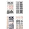 Spldsun 2 Pezzi Tasche Pensili Intimo, Organizer Armadio Appendere Tasca, Pieghevole, Girevole, per Riporre Reggiseni, Mutandine, Calzini, Cravatte (2 Stili, Beige)