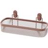 Inbagno Mensola Rettangolare Bagno In Acciaio Mocha - Ripiano Singolo - Doppio Fissaggio L 32 Cm - Linea Taki