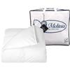 PERLARARA Piumone Molina Piumino in Piuma d'Oca Vergine iDream Letto Due Piazze, Piumino Invernale 4 su 5 Punti Calore Matrimoniale 250x200 cm