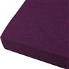 FANSU Cuscino per Seduta in Memory Foam Comfort, per Supporto Lombare e Yoga, per Fianchi, Coccige, Sgabello da Bar, Adatto per Casa, Seggiolino Auto, Sedia da Ufficio (50x50x5cm,Viola Scuro)