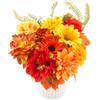 LEIMEND 3Pezzi Fiori Artificiali Autunnali Fiori Finti da Esterno Interno