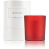 Cereria Del Rosso Candela Profumata Fragranza Vino Rosso - Vaso Rosso 350 gr - Linea Design - 100% Cera Naturale - Cereria del Rosso (Rosso)