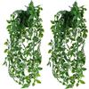 ABCDipper Piante Artificiali da Interno Decorative Finte Piante Sospese con Vaso Edera Rampicante per Casa Tavolo Mensola Matrimonio