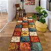 YosetomhLvey Tappeto Passatoia Corridoio Cucina Lavabile Antiscivolo 50 x 240 cm Tappetino da Corridoio Zerbino Ingresso Tappeti da Cucina Tappeto Corridoio Lungo per Salotto Camera da Letto Ingresso Interno