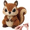 Generico Divertente Kit Fai Da Te Per Creare Animali Con Perline, Set Per Creazioni Artigianali Con Perline Colorate E Istruzioni, Kit Creativo Per Realizzare Gioielli Fatti A Mano