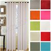 Home Tresor - Tendone Soggiorno Oscurante Liscio | Tende Coprenti per Interni Salotto, Camera da Letto con Occhielli | 1 Pannello cm. 140 x 290 Tinta Unita (Grigio)