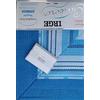 Completo letto singolo cotone varie fantasie art. Ginevra - IRGE (Azzurro)