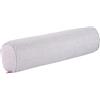 MSNCS Cuscino Cilindrico Cervicale , Morbido Cuscini Collo/lombare, Cervicale Rotolo Cilindro Cuscino Di Sostegno Supporto Rimovibile per Divano e Letto, dormire,Gambe, Schiena e yoga(Silver grey,20x80cm)