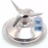 Anakel Home Lama Coltello per frullatore Compatibile con Braun Multiquick 4184 I 4 Lame in Acciaio Inossidabile I Sostituzione Originale