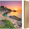 DCIDBEI Diamond Painting Paesaggi Spiaggia 40x50cm Mare 5D Diamanti Quadrati Tramonto Puzzle Con Perline Mosaico Adulti