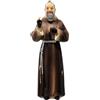 Holyart Statue in resina e PVC: Statua Padre Pio resina 12 cm