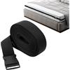 QWORK® Supporto per Materasso, Ponte d'Amore 12m x 5cm per materassi, unisce Due materassi, Materasso Bridge connettore Cinghia Regolabile