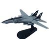 Modello di F-14 Tomcat Preassemblato Modellino di F-14 Resistente per Vetrina