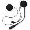 yefix Cuffie Bluetooth per Casco Moto Impermeabili | Auricolari Universali Ultra Sottili con Microfono Interfono