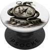 Leuchtturm und Meer Motive Anker Faro bussola retrò ancora mare PopSockets PopGrip Adesivo