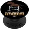 Horse Breeds Farm Animal Cute Horses Don I Just Really Like Horses Ok Farm Animal Purosangue Cavallo PopSockets PopGrip Adesivo