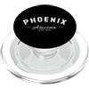 Phoenix Arizona Desert Apparel Phoenix Arizona Vintage Retro Desert Tramonto Grafica PopSockets PopGrip per MagSafe