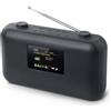 Muse Radio, DAB+ FM PLL, display LCD TFT, orologio MUSE - (M-118 DB), doppio allarme, snooze, s sleep, funzione slideshow, grigio scuro