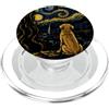 StarryAx1 Cane Notte Stellata Van Gogh Luna Arte Mamma Papà Miao PopSockets PopGrip per MagSafe