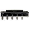 Glowster Ripartitore 4 Uscite 5152, Ideale per la distribuzione di segnali e Connessioni in impianti elettrici e telecomunicazioni.