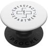 Emergency Department Nurse Assistant App Pronto Soccorso Pronto Soccorso Infermiera ED Infermiera Back Of PopSockets PopGrip Adesivo