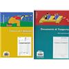 EDIPRO E5284A Blocco fattura 1 aliquota 33x3 autoricalcante f.to 29,7x22 & E5219CT Blocco documento di trasporto 33x3 autoricalcante f.to 29.7x22