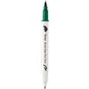 Pentel Brush Sign Pen Twin SESW30C - Pennarello in fibra, 2 punte simili a pennello, verde (1 pezzo)