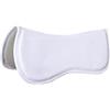 Imperial Riding Sottosella IRH Suede, Ammortizzante Half Pad con Pile, Bianco, Completo