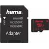 Hama Scheda MicroSDXC HAMA UHS-I 80 MB/s incl. adattatore/Mobile 128 GB sw MICROSDXC 128 GB CLASS 3 181000