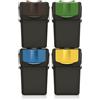 Keden Sortibox ISWB25S4 set di bidoni per la raccolta differenziata 4x25L
