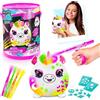 Canal Toys - Peluche aerografo - Barile di peluche Squish al neon con pennarelli e stencil - AIR 022