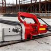 Generic Taglierina idraulica per tondo per cemento armato, tagliatrice elettrica per barre d'acciaio 1700W, taglierina portatile per cemento armato per costruzione, lama taglia rapidamente barre d'acciaio