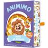 CreativaMente ANIMIMO, Gioco di Carte Mimo e Osservazione, Tema Animali, 48 Carte, dai 3 Anni, 2-4 Giocatori