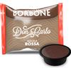 Caffè Borbone capsule Don Carlo compatibili Lavazza "A modo mio" ROSSA - 50 pz SENZA SCATOLA