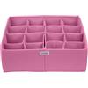 Ordinett Divisore modulare L Blossom | Rosa | 30,5x30,5x10 cm | Pieghevole
