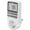 goobay 64900 Timer digitale 10 programmi giornalieri/modalità casuale antieffrazione/programmabile/3680 W a 230 V (AC) e 16 A