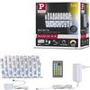 Paulmann 79877 Striscia LED MaxLED 250 Set base 3 m rivestita IP44 11 W 810 lm Tunable White 24 VA dimmerabile Striscia luminosa in materiale plastico 2700 K