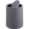 Relaxdays Cestino per Cosmetici, 6 l, Coperchio Basculante, Interno Estraibile, plastica Opaca