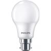 PHILIPS Confezione da 3 lampadine LED satinate A60 (bianco caldo 2700 K - attacco a baionetta B22) 60 W, non dimmerabile, per illuminazione interna domestica