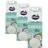Matt, Cocco Bio, Bevanda Vegetale Senza Lattosio e Senza Zuccheri Aggiunti, Bevanda Fresca e Dissetante a Basso Contenuto di Sale, Gusto Delicato e Dolce, Alimentazione Sana, Confezione da 3L