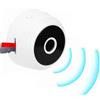 VBESTLIFE Mini Telecamera Wireless, Piccola Telecamera di Sicurezza HD 1080P con Supporto Magnetico, Batteria da 240 MAh per Monitoraggio Interno di Uffici Domestici (WHITE)
