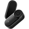 Sogoluat Action Camera magnetica per avventure all'aperto, compatta in ABS, con supporto per casco, per ciclismo, corsa, moto, videoregistratore HD portatile, videocamera tascabile (nero)