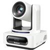 Tenveo Telecamera PTZ 4K NDI, Tracciamento IA Automatico, Zoom Ottico 20X, Uscite 3G-SDI LAN HDMI USB3.0 LAN PoE Streaming IP Live per Eventi di Culto Conferenze Video YouTube OBS vMix (Bianco)