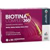 Agocap BIOTINA CAPELLI - Formula di Ricrescita 360°, Integratori per capelli con Biotina, Selenio e Zinco. Vitamine capeli, unghie e pelle. Azione di ricrescita e anticaduta per donna uomo