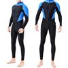 NbgrvB 15mm Muta da uomo con cappuccio anteriore usura nylon spandex tuta immersioni surf snorkeling nuoto per nero